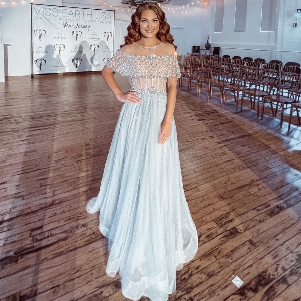 Icy Blue Gown